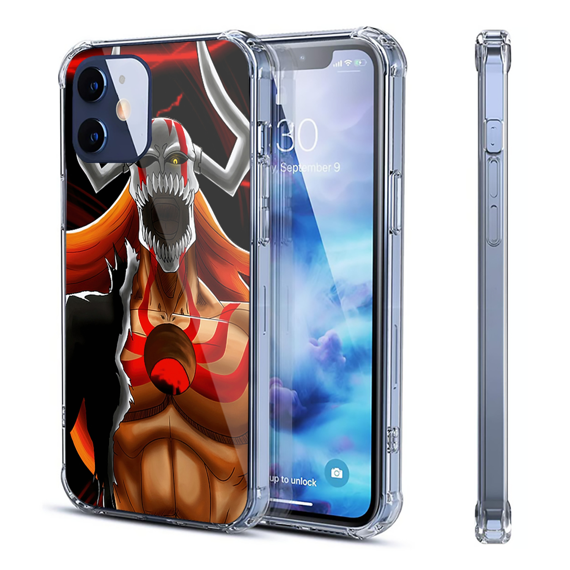 （画像用） ブリーチ BLEACH 【iPhone 12シリーズ対応】透明スマホケース（クリアソフトケース）